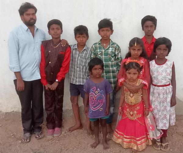 Another Picture of Orphan boys in Thenbanda, India.