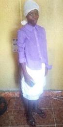 A picture of Sierra Leone orphan Aminata Caulker